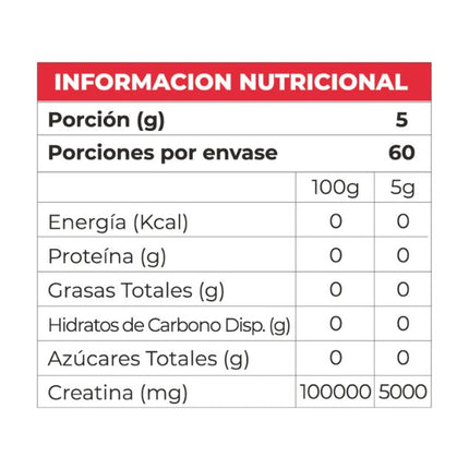 Creatina, Micronizada, 300gr