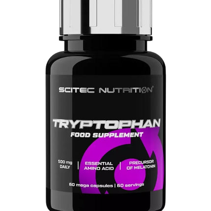 Triptófano, 500mg, 60 caps.