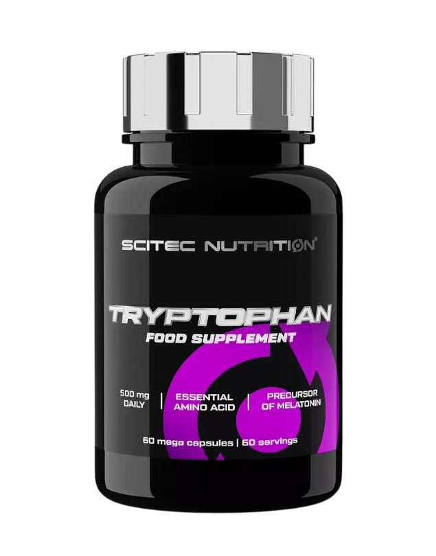 Triptófano, 500mg, 60 caps.