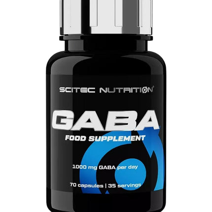 GABA, Ácido Gamma-Aminobutírico, 70 caps.