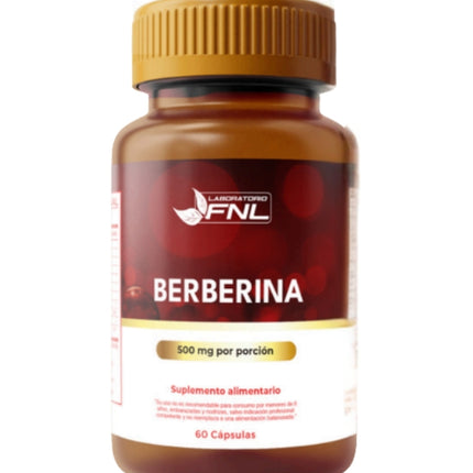 Berberina, 500 mg, 60 caps.