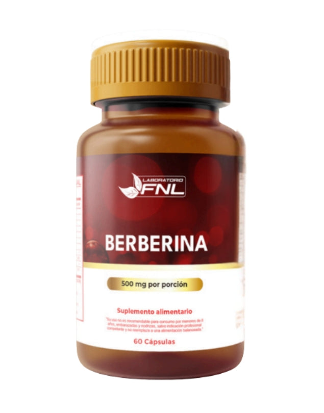 Berberina, 500 mg, 60 caps.