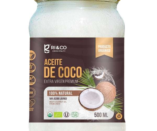 Aceite de Coco Orgánico, 500 ml