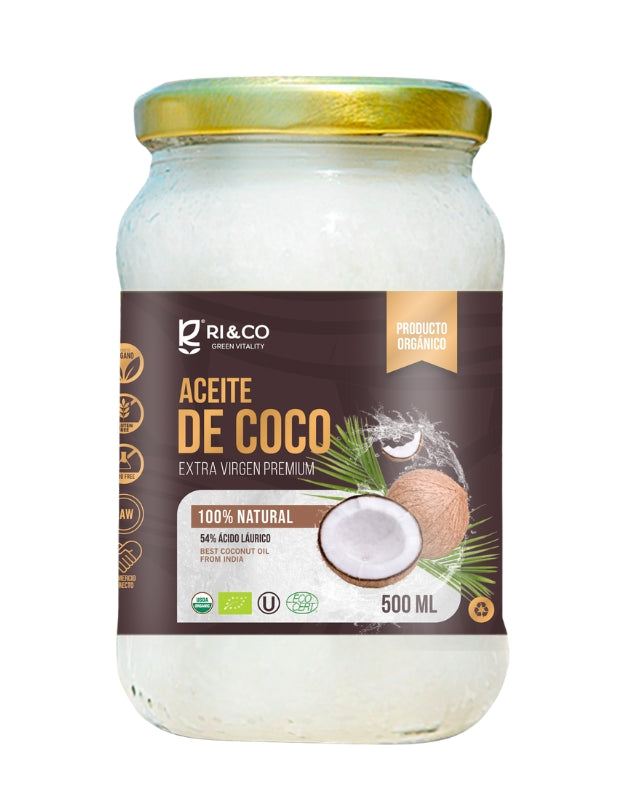 Aceite de Coco Orgánico, 500 ml
