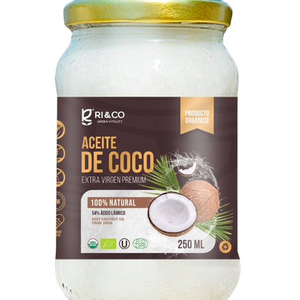 Aceite de Coco Orgánico, 250ml