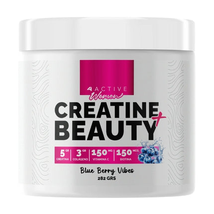 Creatina + Beauty Women, Blue Berry Vibes, 282grs