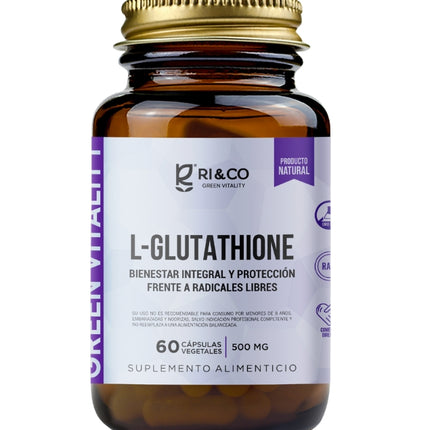 L-Glutathione, 500mg, 60caps