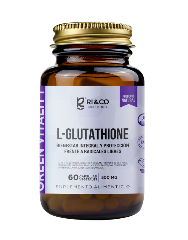 L-Glutathione, 500mg, 60caps