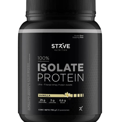 Isolate Protein, Proteína de Suero, Vainilla, 735g