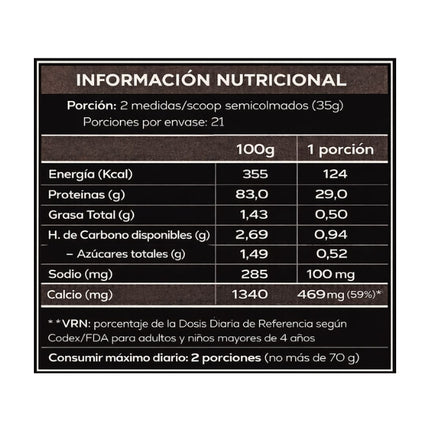 Isolate Protein, Proteína de Suero, Vainilla, 735g