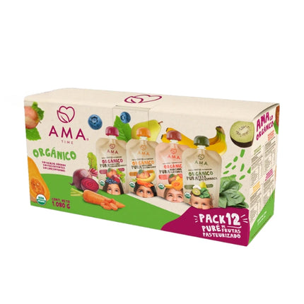 Pack Variedades Puré Vegetales, 90g, 12u