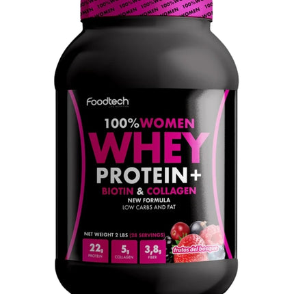 Women Whey Protein, Frutos del Bosque, 2lb