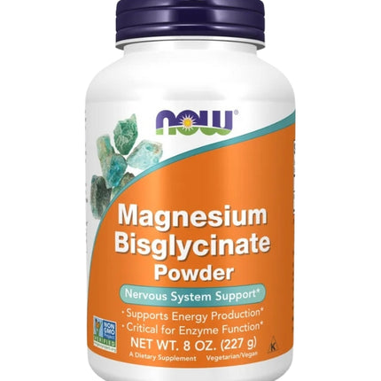 Magnesio Bisglicinato, Polvo, 227g