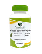 Extracto Aceite Orégano, 500 mg, 60 caps