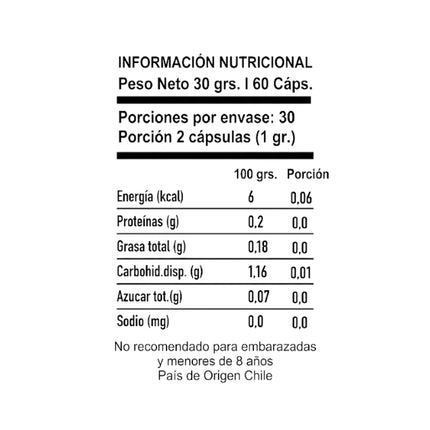 Extracto Aceite Orégano, 500 mg, 60 caps