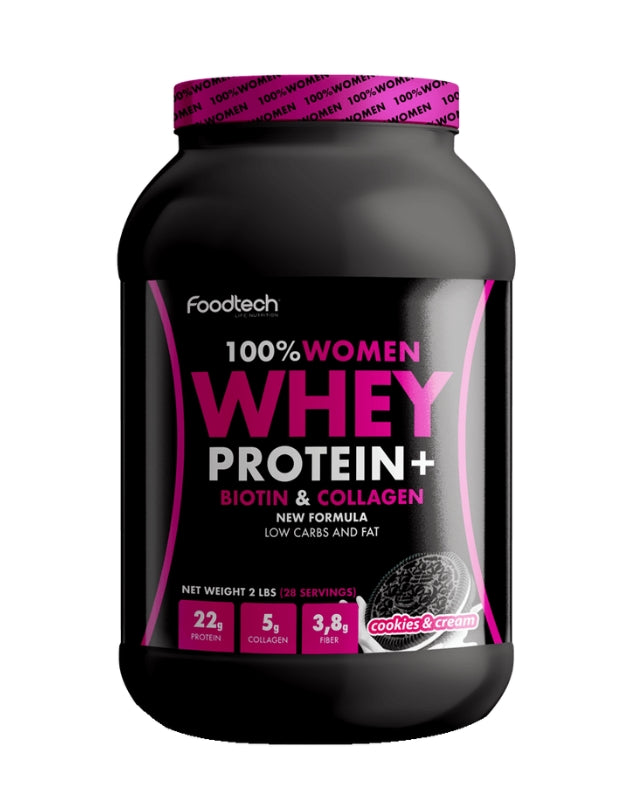 Women Whey Protein, Cookies and Cream, 2lb