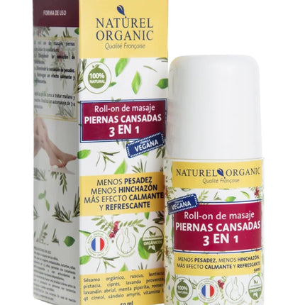 Roll On De Masaje Piernas Cansadas, 50 ml