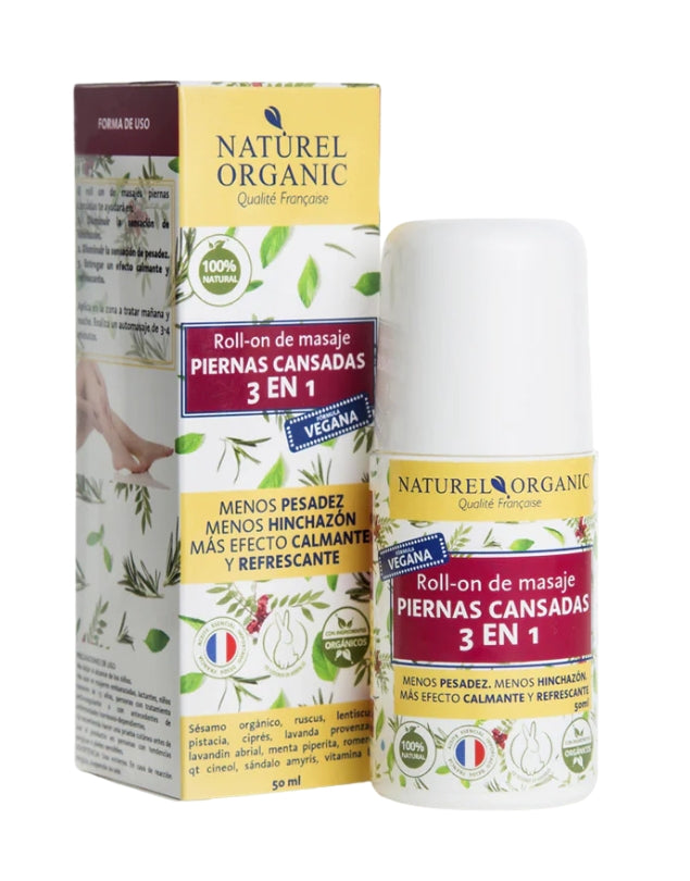 Roll On De Masaje Piernas Cansadas, 50 ml