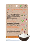 D3, K2 Y CItrato De Magnesio, 90 porciones