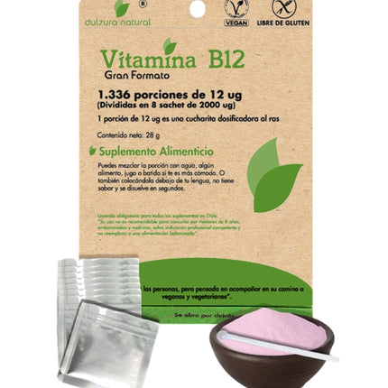 Vitamina B12, Gran Formato, 8 sachets