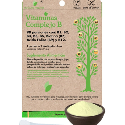 Vitaminas Complejo B, 90 porciones