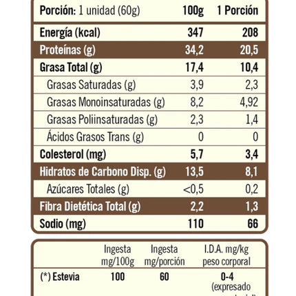 Pack Barras Proteína, Cookie & Cream, 12 uni