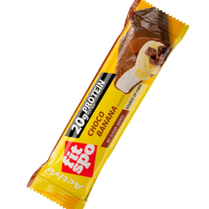 Pack Barras Proteína, Choco Banana, 12 uni