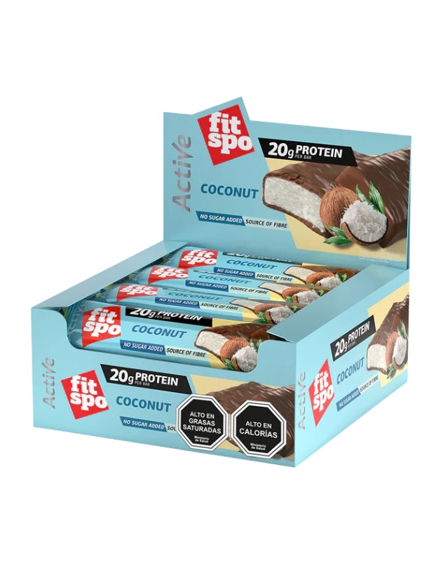 Pack Barras Proteína, Coconut, 12 uni