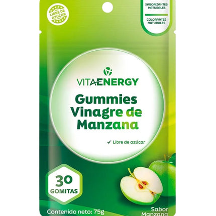 Gomitas Vinagre De Manzana, 30 gomitas