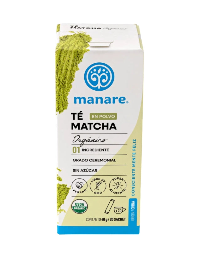 Te Matcha Sachet Organico, 20u