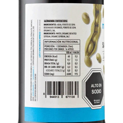 Salsa De Soya Organica, 250ml