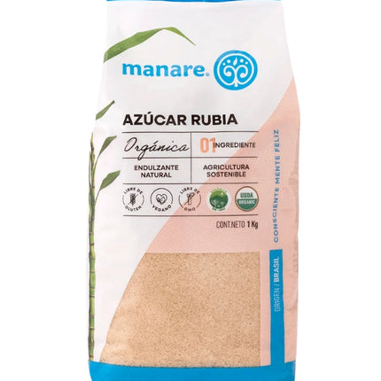 Azucar Rubia Organica, 1Kg