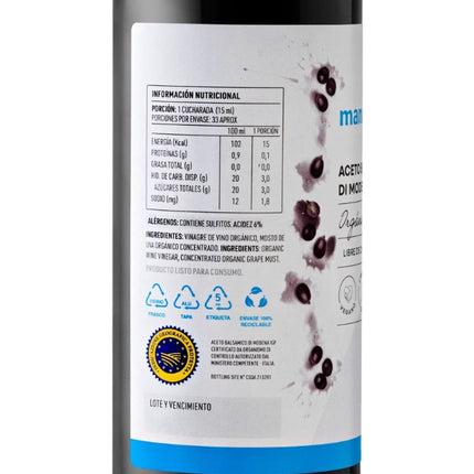 Aceto Balsamico Organico, 500ml