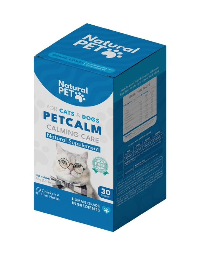 Petcalm, Calmante natural, 30 sachets