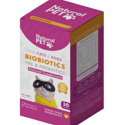 Biobiotics, Pre y Probioticos, 30 sachets