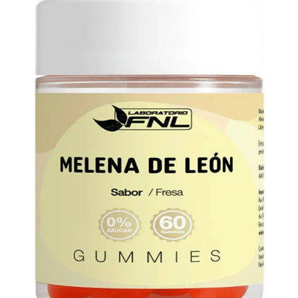 Gomitas Melena De Leon, 60 gomitas