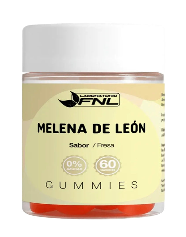 Gomitas Melena De Leon, 60 gomitas