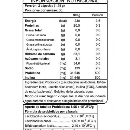 Probioticos, 60 caps