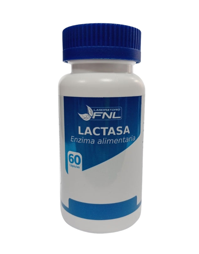 Lactasa, Enzima Digestiva, 60 caps.