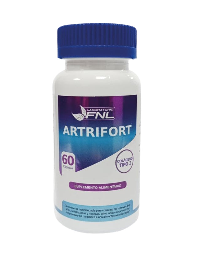 Artrifort, Magnesio + Colageno + Rosa Mosqueta + Vit C, 60 Caps