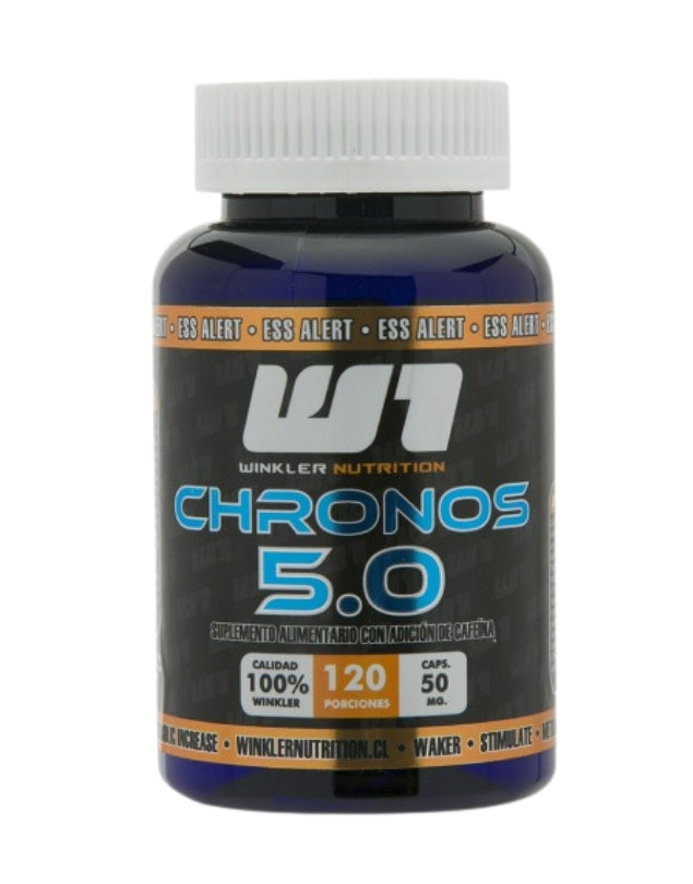 Chronos 5.0, Cafeína 50 mg, 120 capsulas