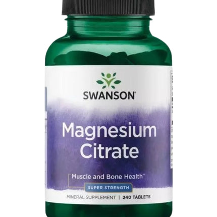 Citrato de Magnesio, 240tabs