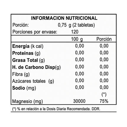 Citrato de Magnesio, 240tabs