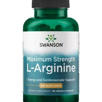 L-Arginina, 850mg, 90caps.