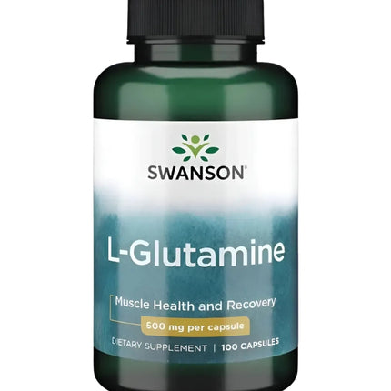 L-Glutamina, 500mg, 100caps