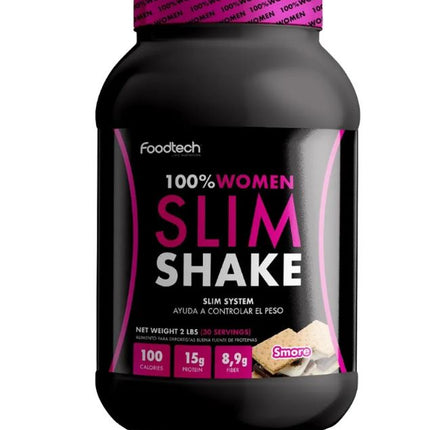 100% Women Slim Shake, Sabor Smore, 2 Lbs