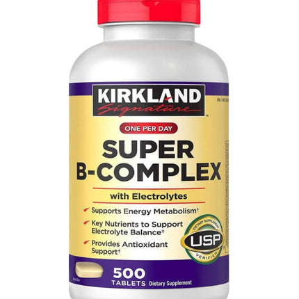 Super B-Complex, 500 tabs.