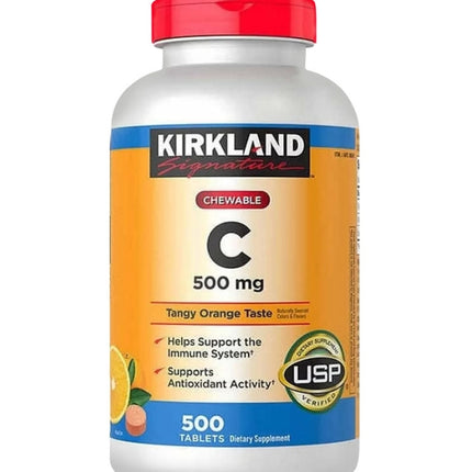 Vitamina C, 500mg, 500 tabs.