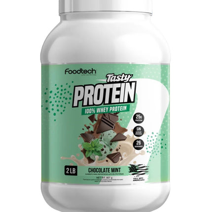 Tasty Protein 100% Whey, Sabor Chocolate Mint, 2lbs