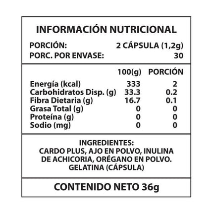 Candida Cleanse 600 mg, 60 caps.